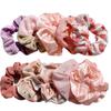 15PCS/Set Women French Elastic Hair Scrunchies For Women Hair Ties Rubber Band Hair Rope Accessories Lady Headdress 2021