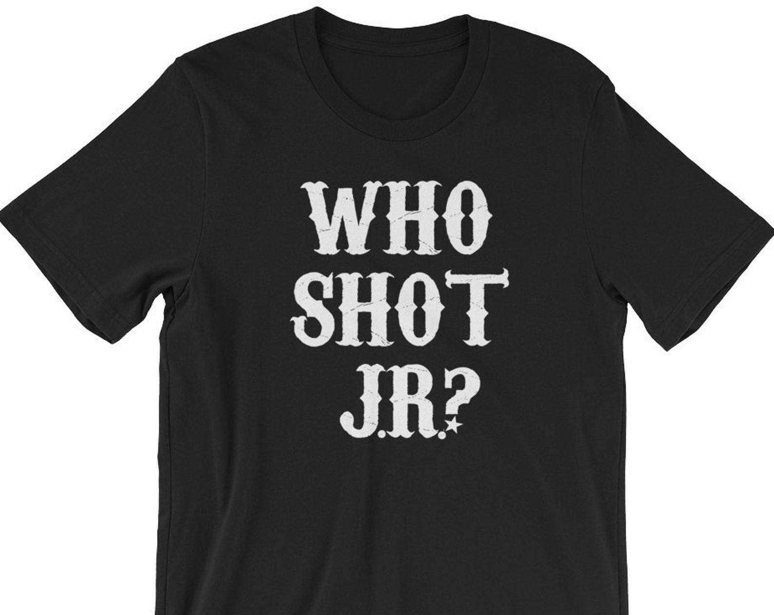 Who Shot J.R.? Unisex T-Shirt 2XL