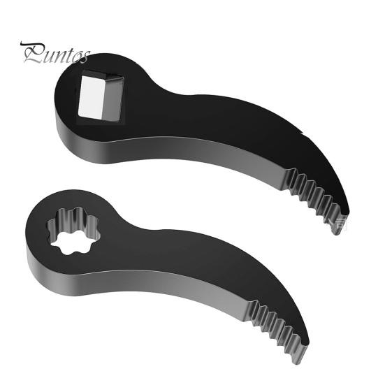 

2 шт. головки адаптера лома нержавеющие коррозионно-стойкие утолщенные полуосевые инструменты для ремонта головок адаптера лома B