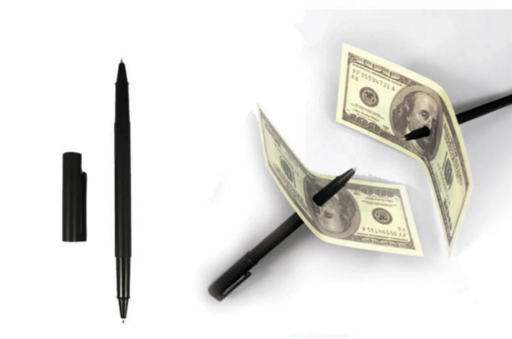 Magic Props Pen To Wear Banknotes Novelty Toys Street Close-up Performances Tricks