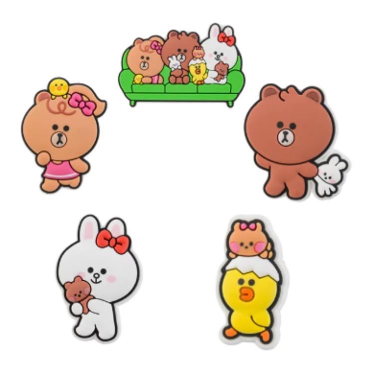 

Crocs - Personalized Design Polyvinyl Chloride Shoe Accessories Unisex Multicolor F разноцветный