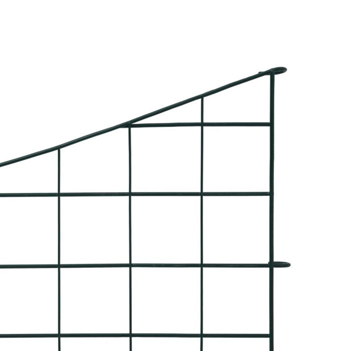 VidaXL Garden Fence Set Arched Lower Fence Stream Fence Pool Garden Edging Animal Enclosure 146104