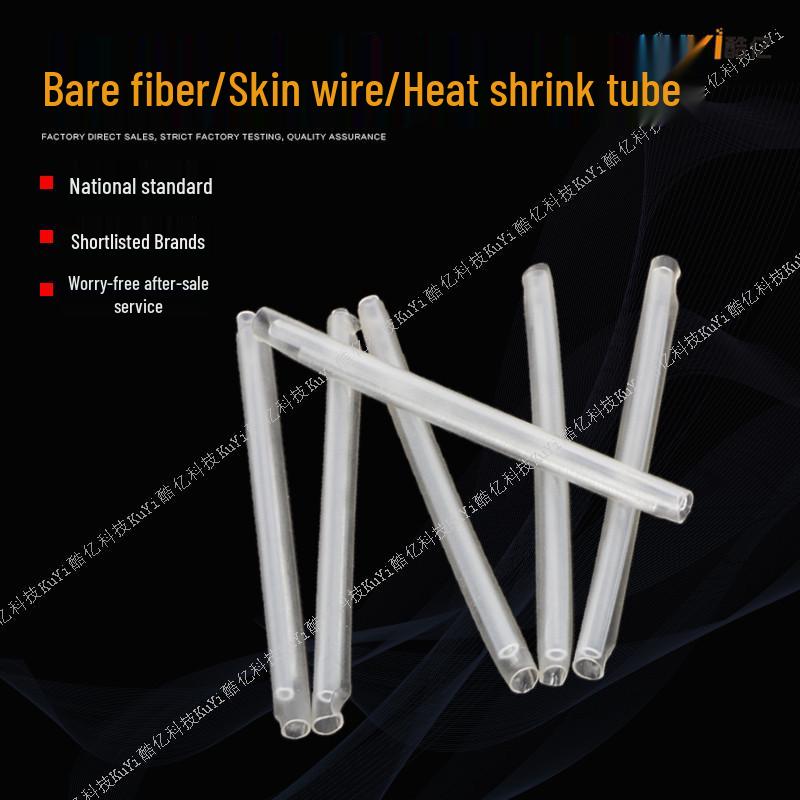 Waterproof Fiber Optic Heat Shrink Sleeve - 40mm/60mm with Stainless Steel Needle, Single & Double Core Pigtail, Insulated.