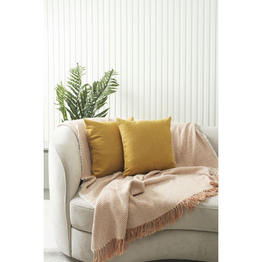 Tile Plain Panorama Throw Pillow Cover With Many Different Color Options!