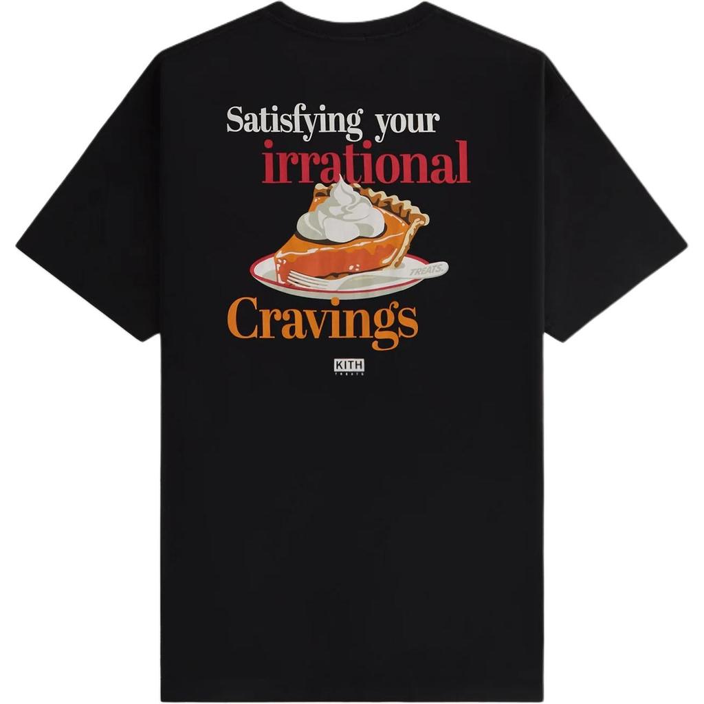 Kith Treats Pumpkin Pie Pocket Tee Black Unisex Tops KHT030190-001