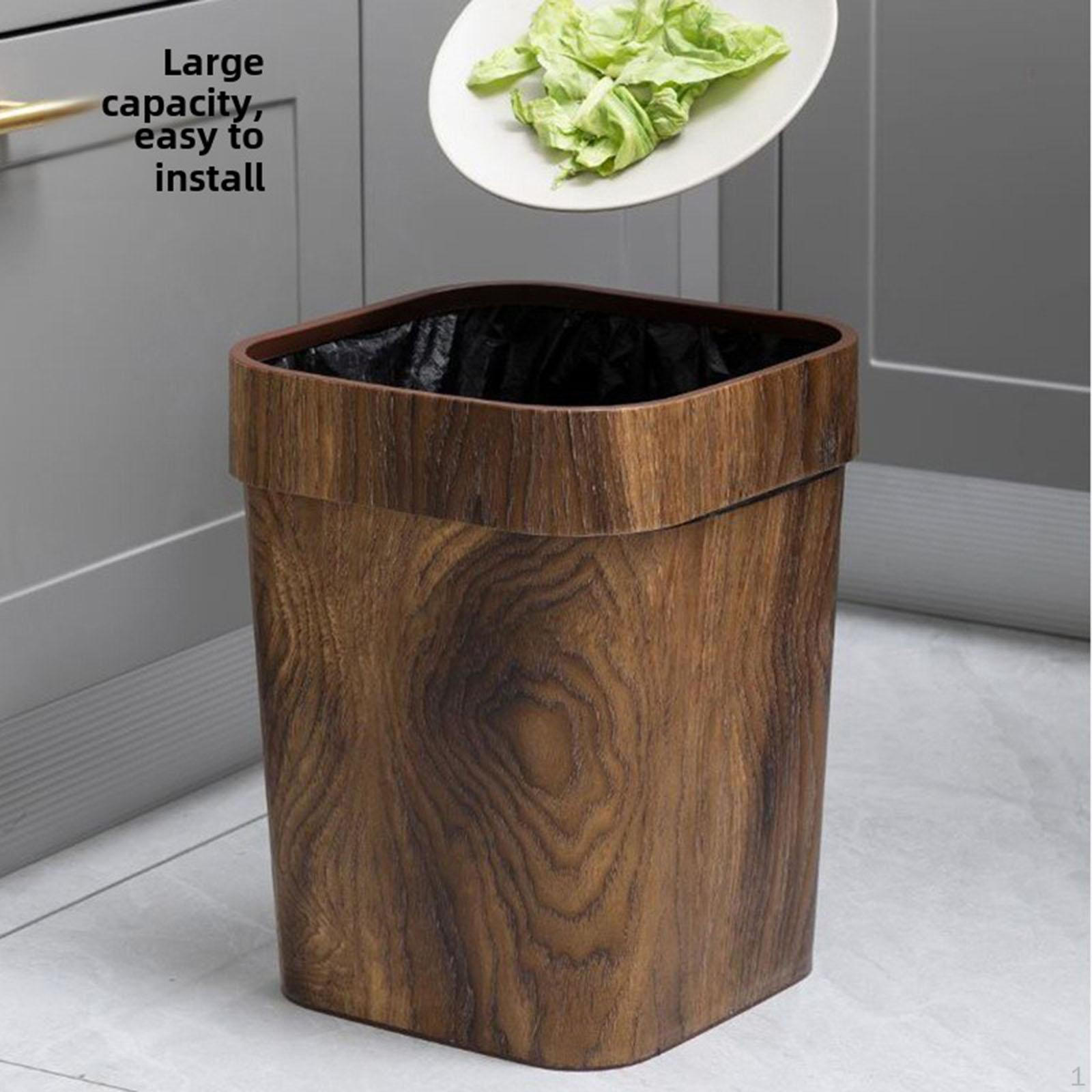 

Мусорное ведро для мусора Корзина для мусора для гостиной, туалета, спальни, ванной комнаты 22cmx18cmx27cm