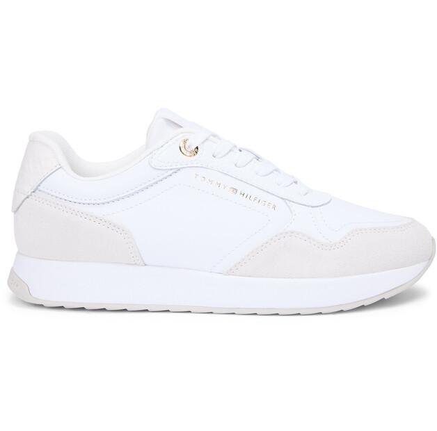 Кроссовки Tommy Hilfiger Leather Sneaker with embossed TH monogram