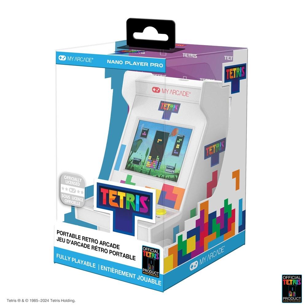 My Arcade Tetris Nano Player Pro Επίσημα Αδειοδοτημένο Ρετρό Βιντεοπαιχνίδι Συλλεκτικό 201 Παιχνίδια 4.5