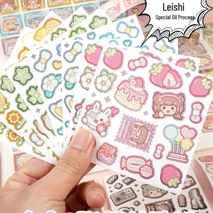 Little Mochi DIY Laser Stickers: High-Value Handmade Labels for Phone Case Decoration