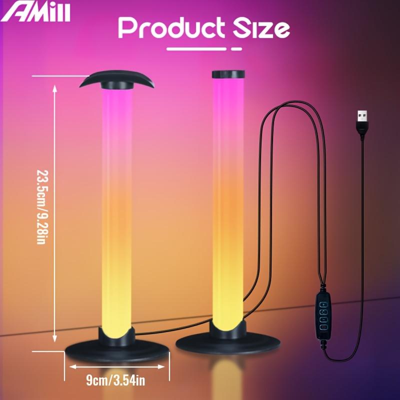 RGB Intelligent E-sports Atmosphere Light, Headphone Stand Office Desk Accessory, with 1 Headphone Stand, RGB Lighting Mode