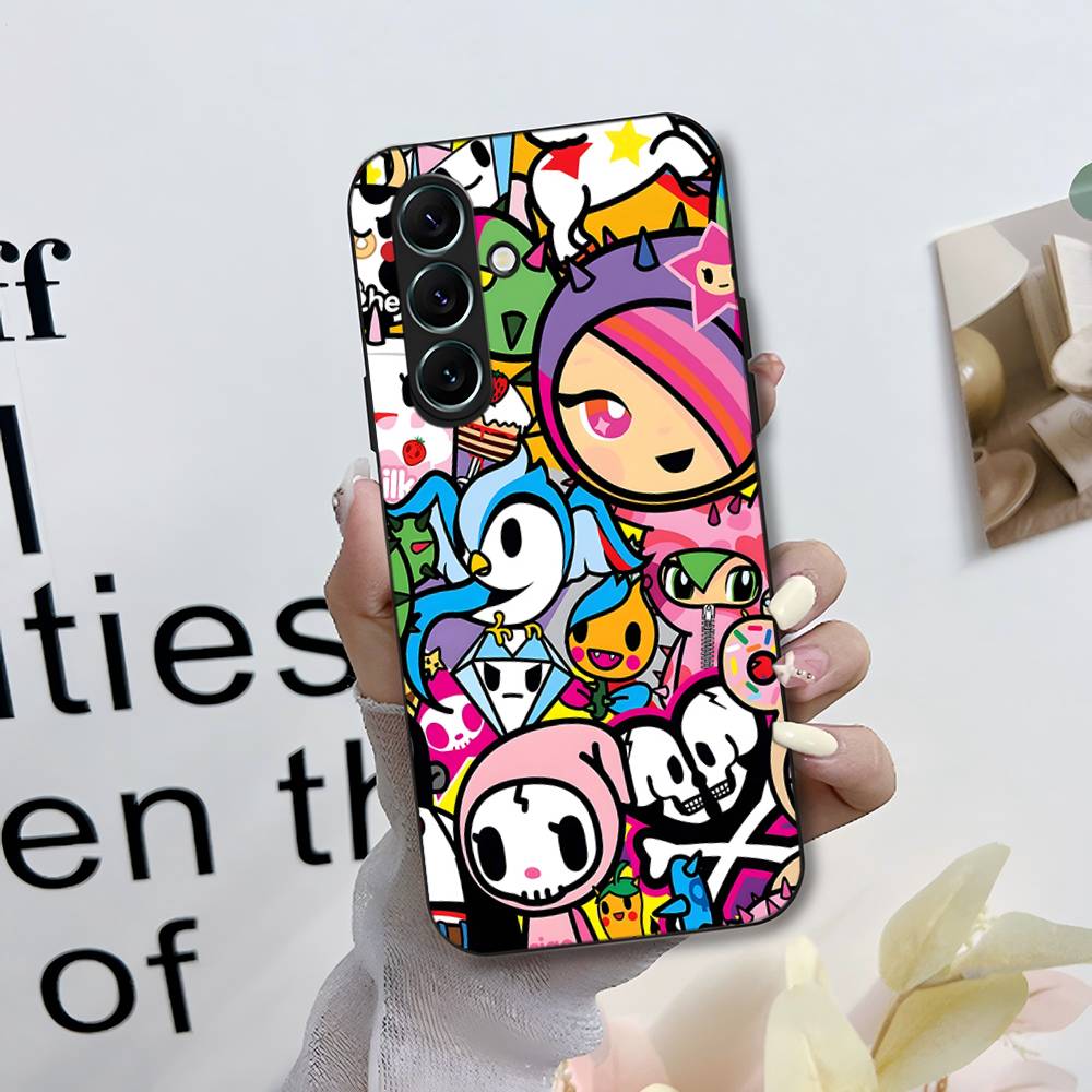 Character T-tokidoki Phone Case For Samsung S 24 Fe 25 Ultra Plus 20 Lite 21 30 22 23 24 22 Ultra 5G Fundas