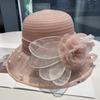 Summer Lace Sun Hat For Women With Sun Protection And Foldable Design For Casual Outdoor Use