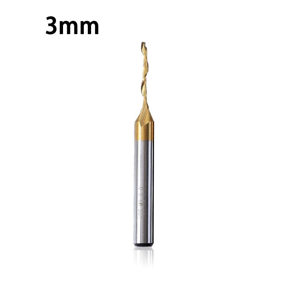 For Cutting Aluminum Spiral End Mill Cutter 1pc 3-12mm Head 80mm Length Engraving Single Flute Newest Protable