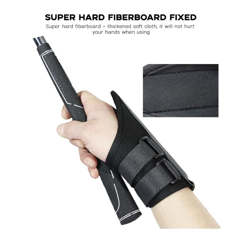 Golf Swing Wrist Brace Regulable Golf Wrist Brace Durability Golf Swing Trainer for Beginners and Enthusiasts