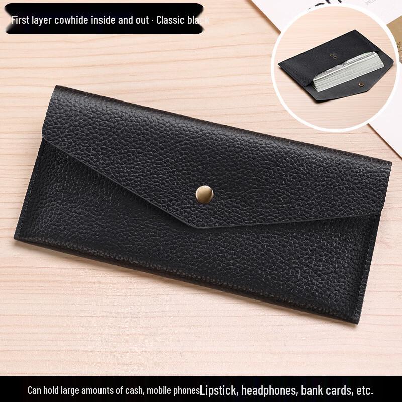 GERUOLA Women s Genuine Leather Multi-functional Long Wallet