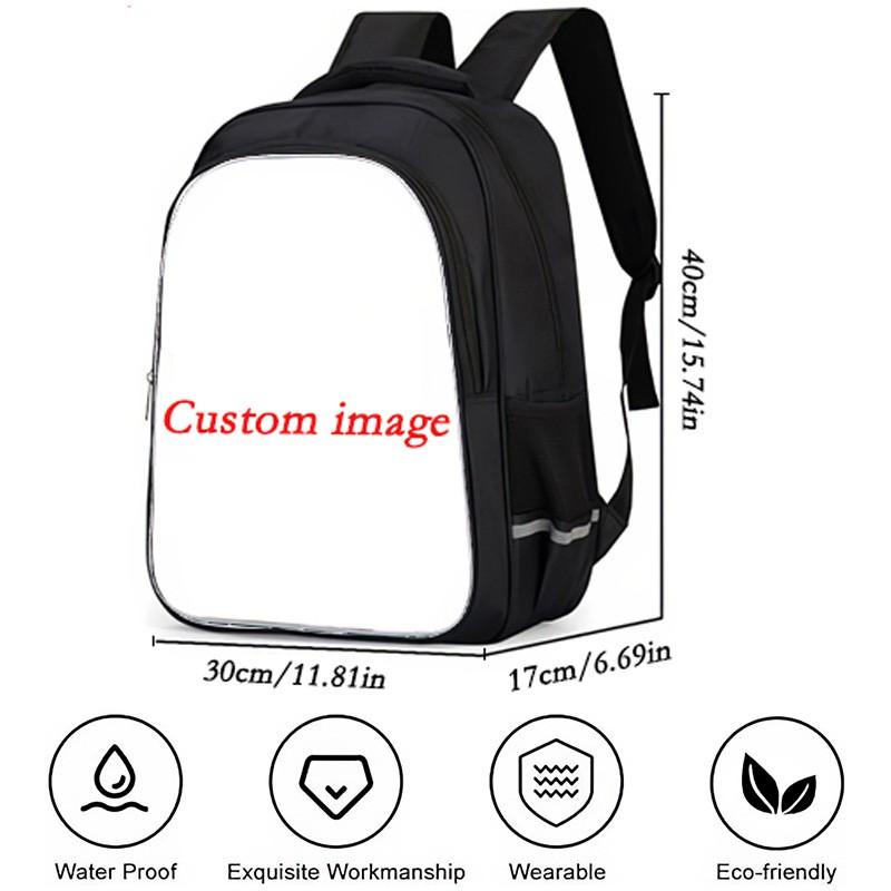 Zaino Scolastico per Bambini JoJo's Bizarre Adventure Borsa Cartoon Anime Ragazzi Ragazze 3-4 Elementare Leggero Ergonomico Tessuto Oxford