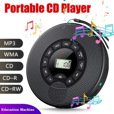 Portable CD Player and MP3 Player with Anti Skip Protection and Dual Stereo Speaker Education Machine Student Play Speed