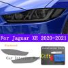 Dla Jaguar XE X760 Samochód Zewnętrzna Lampa Przednia Anti-scratch Przednia Lampa Przyciemniająca Folia Ochronna TPU Pokrywa Akcesoria Naklejka