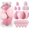 12/14Pcs Makeup Sponge Blender Beauty Egg Cosmetic Puff Foundation Sponges Powder Puffs Women Makeup Tools Make Up Accessories