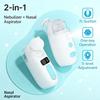 Quiet 2-in-1 Baby Nasal Aspirator & Nebulizer – Clear Congestion Without Waking Baby