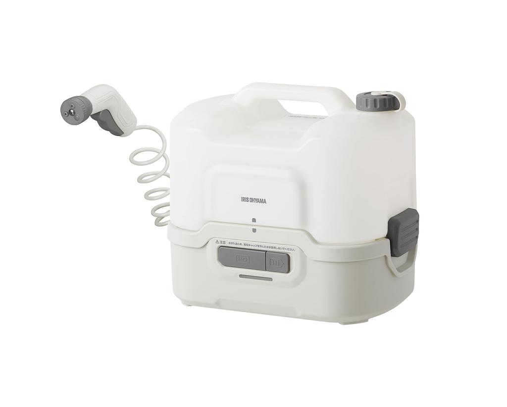 Iris Ohyama Rechargeable Portable cleaning tank Ideal for washing hands and feet while camping or at the Features include hot quiet and large Washer