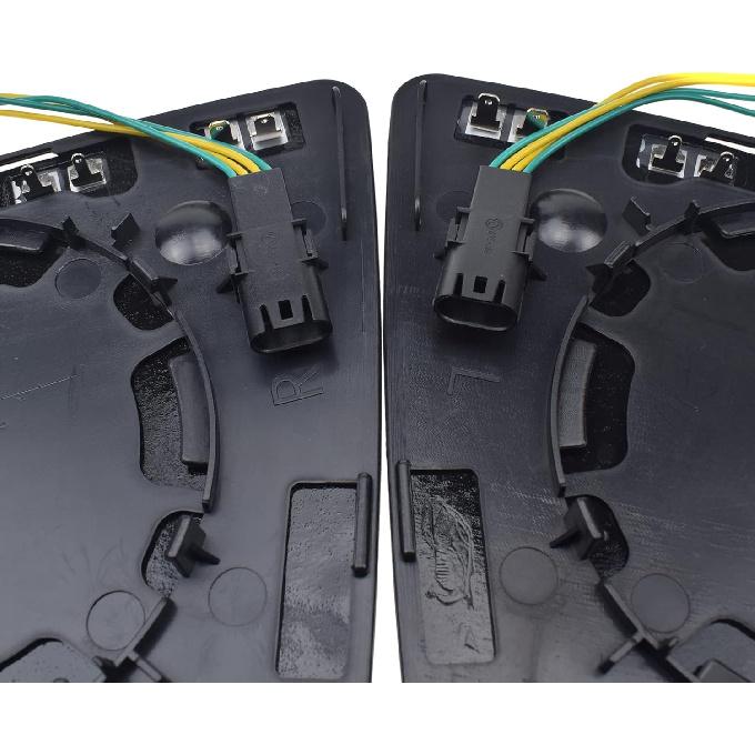 Left & Right Side Rearview Side Mirror Glass Heated For 2007-2014 BMW X5 X6 E70 E71 E72 51167174979,51167174981,51167174980