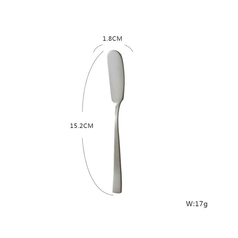 Butter Knife Stainless Steel Jam Knife Spread Knife Butter Knife Cheese Knife Western Knife Butter Knife Dessert