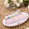 New Design Mini Electric Baby Nail File Cutter Clipper Trimmer Manicure Fashion with Led Light