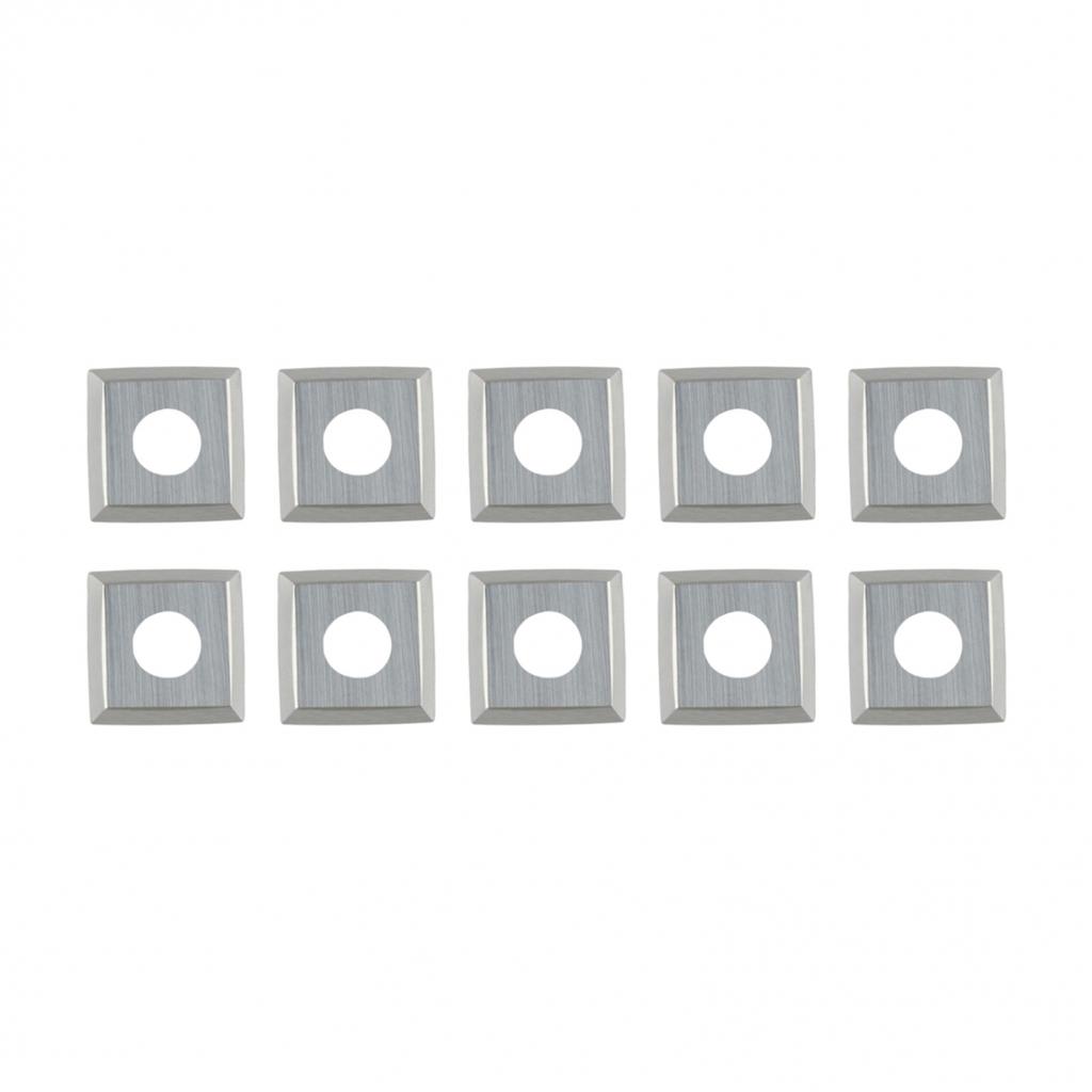 15mm X 15mm X 2.5mm Carbide Blades Woodworking Lathe 4 Cutting Edges