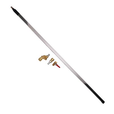 Car Radiator Cleaning Wand 1m 25 Deg Fan Nozzle with Quick Connector Water Air Adapter Radiator Cleaner Tool for Most