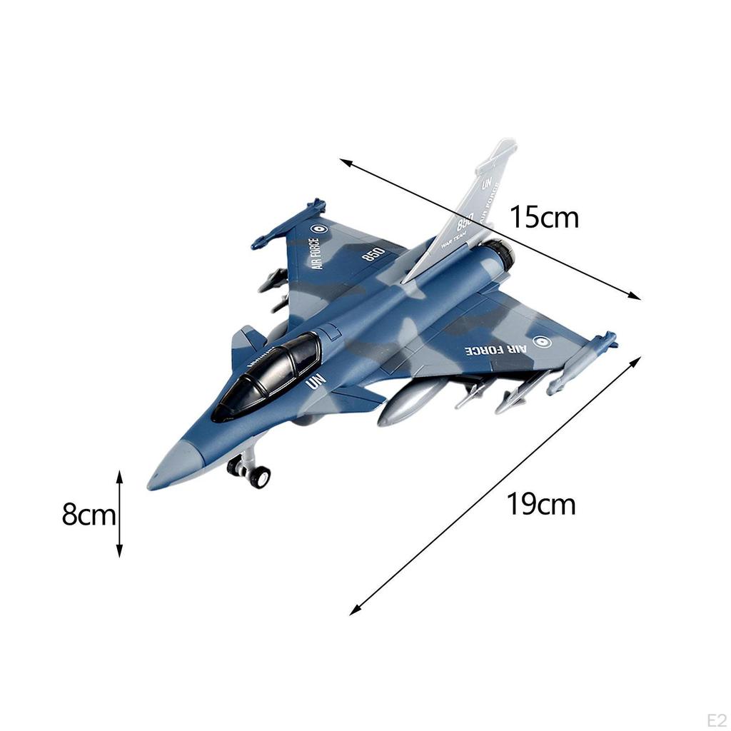 Aircraft Toy Airplane Pull Back Collection Fighter Jet Diecast Alloy Model Plane