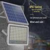 Solar Outdoor Courtyard and Street Flood Light with Motion Sensor