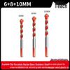 All-in-One 6mm Alloy Triangle Drill Bit for Tile, Concrete, Glass, and Cement