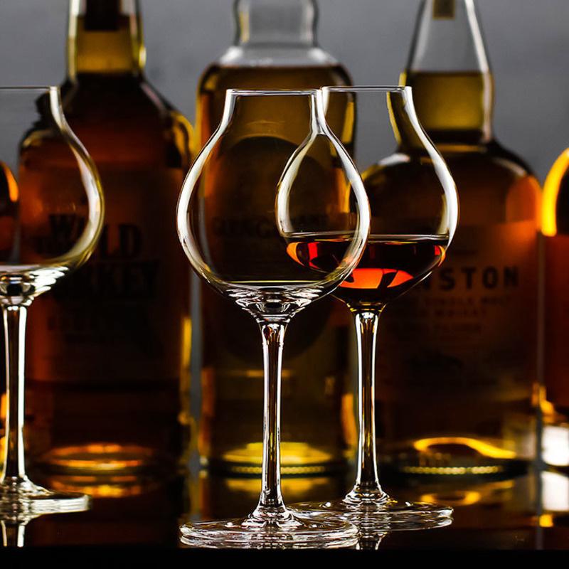 Whisky Boutique Křišťálové poháry Smelg Barman Tulipánová sklenice na Scotch Degustační sklenice na Whisky XO Chivas Sklenice na víno Copo