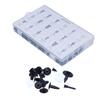 415pcs Car Retainer Clips Auto Plastic Fasteners 18 Kinds Push Pins Body Rivets Assortment Set Box