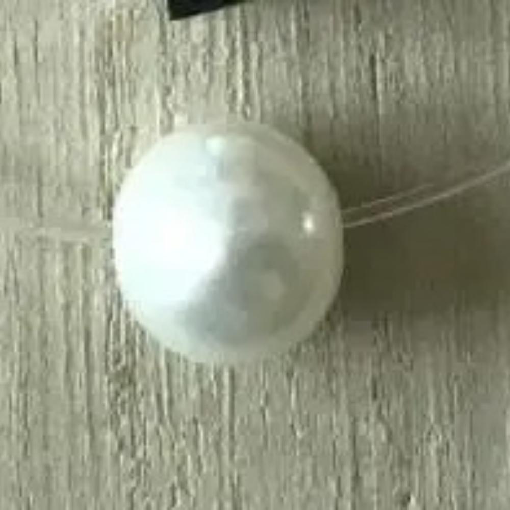 

5 Colors Dazzling Zircon Necklace Invisible Transparent Fishing Line Simple Pendant Necklace Jewelry For Women Pearl Jewelry