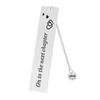 2024 Teacher's Day Engraved Round Pendant Bookmark - Student & Teacher Souvenir Gift