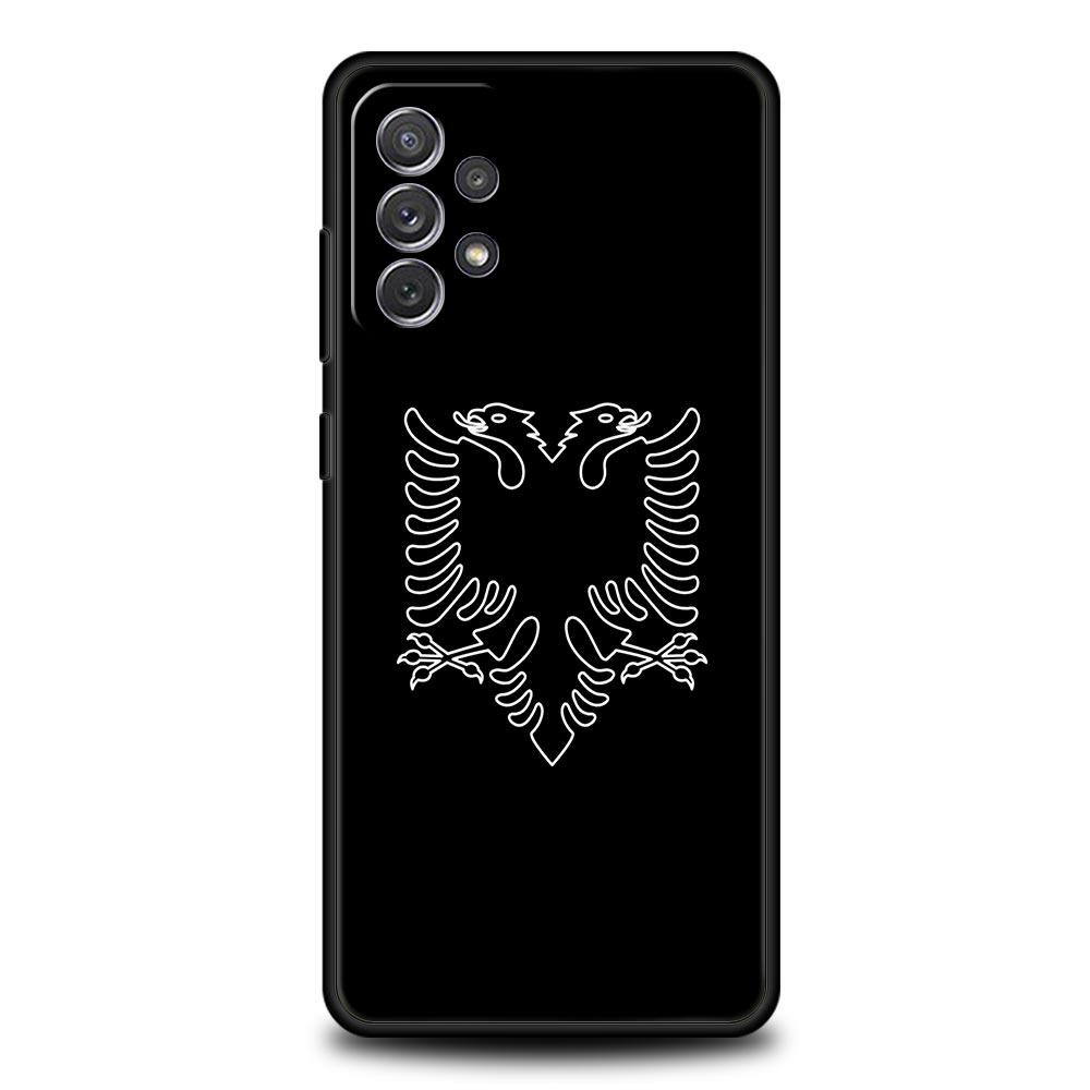 Albanien Albaner Flagge Handyhülle Für Samsung Galaxy A13 A51 A71 A41 A31 A21S A11 A03S A12 A32 A52 A22 A23 A33 A53 A73 5G Hülle