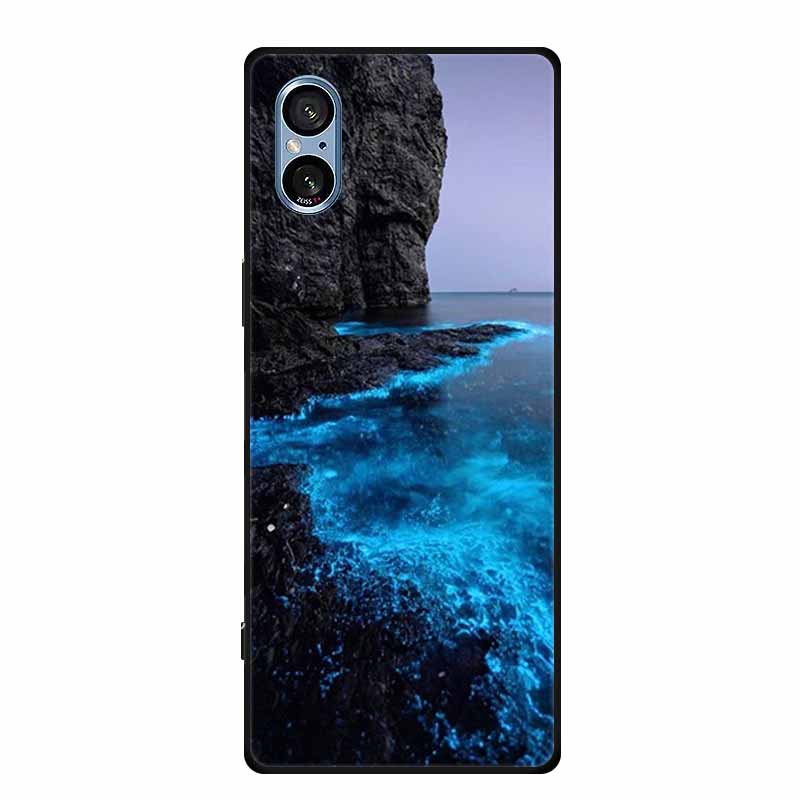 

Чехол для телефона Sony Xperia 10 VI 2024 Модные картинки Черный силиконовый Мягкая задняя крышка Чехлы для Sony Xperia 10 VI 5G Funda 6.1 Sony 10 VI 2024