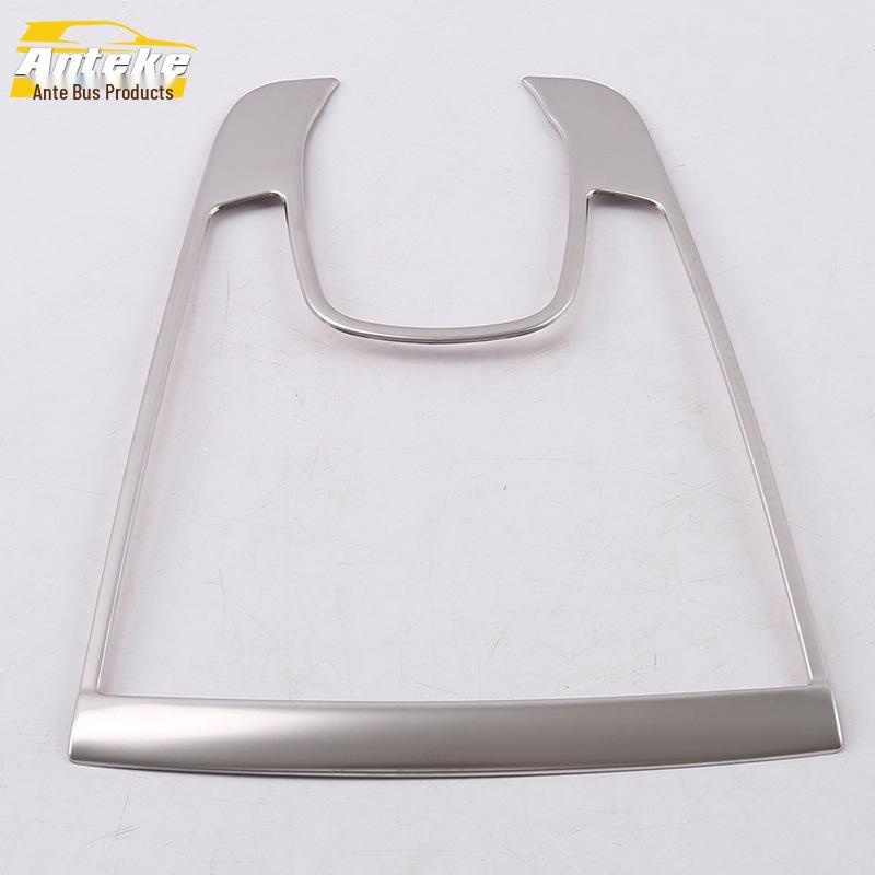 XC60 Front Panel Speaker Ring and Center Console Cover - Stainless Steel Decorative Sticker for 18 Models