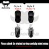 For Tesla Model 3 Y S Model X Zinc Alloy Carbon Fiber Car Key Protection Shell Cartoon Smart Remote Key Cover Car Accessories
