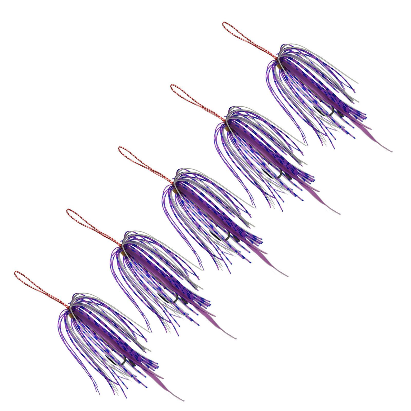 

5 шт. в упаковке, двойной крючок для ловли на джиг из высокоуглеродистой стали, сменный крючок для ловли на вертикальные приманки для джиг-приманок D