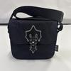 Stylish Trapstar Unisex Shoulder Crossbody Bag With Reflective Black Color Perfect For Casual Travel Characters)