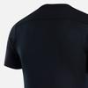 Nike Solid Color Simple Print Small Logo Quick-Dry Round Neck Short Sleeve Soccer Shirt Men Tops Black HF0524-010