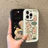 Cute Capybara Soft Phone Case For Samsung Galaxy S25 Ultra S24 FE S23 S22 S21 Plus A06 A26 A36 A33 A25 A16 Shockproof Back Cover