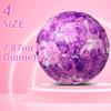BYAOSUN Soccer Size TPU and for Practice and Purple Ball, 4, Leather, Soft, Durable, Abrasion-Resistant, Competition, [Used]