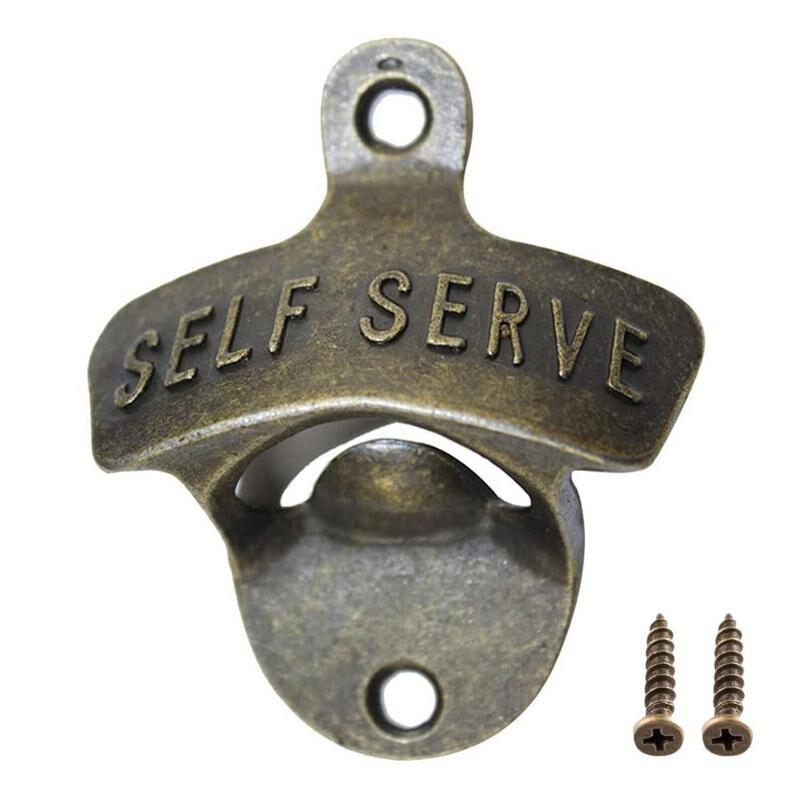 Wall Bottle Opener Beer Opener Bottle Opener Bar Pub Restaurant Decorative Garcrustic Brass Beer Costume Beer Sign | openings