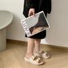 New Women Sandals Summer Fashion Double Strap Thick Sole Slippers Outdoor Casual Shoes