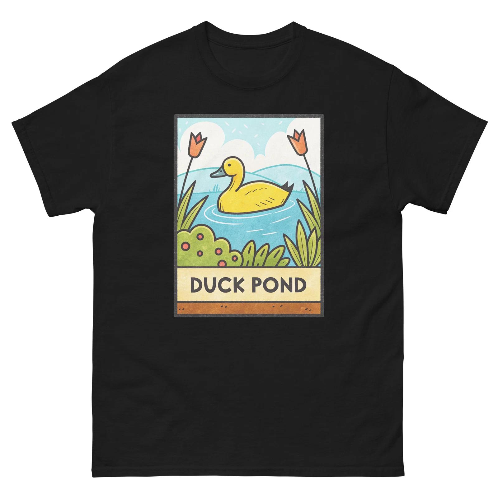 

Duck Pond Farming Rural Life Agriculture T-Shirt 2XL