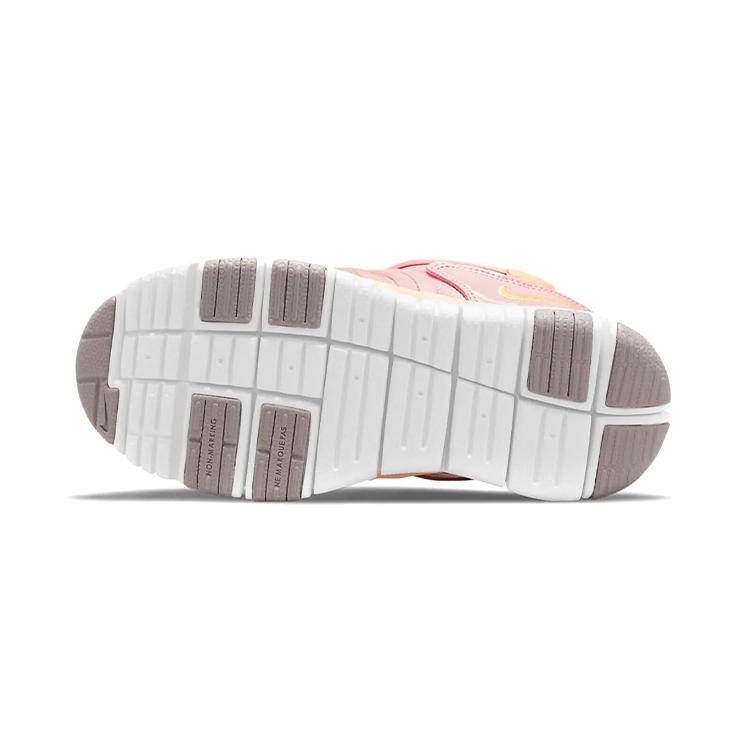 New Nike Dynamo Free Anti Slip And Wear Resistant Breathable Low Top Sports Casual Shoes Pink Children Aged 3 7 Years Old 343738-632